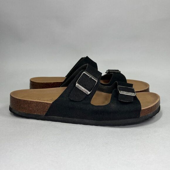 Skechers Women's Size 9 Granola Fresh Spirit Two Strap Slide Sandals - Picture 1 of 9